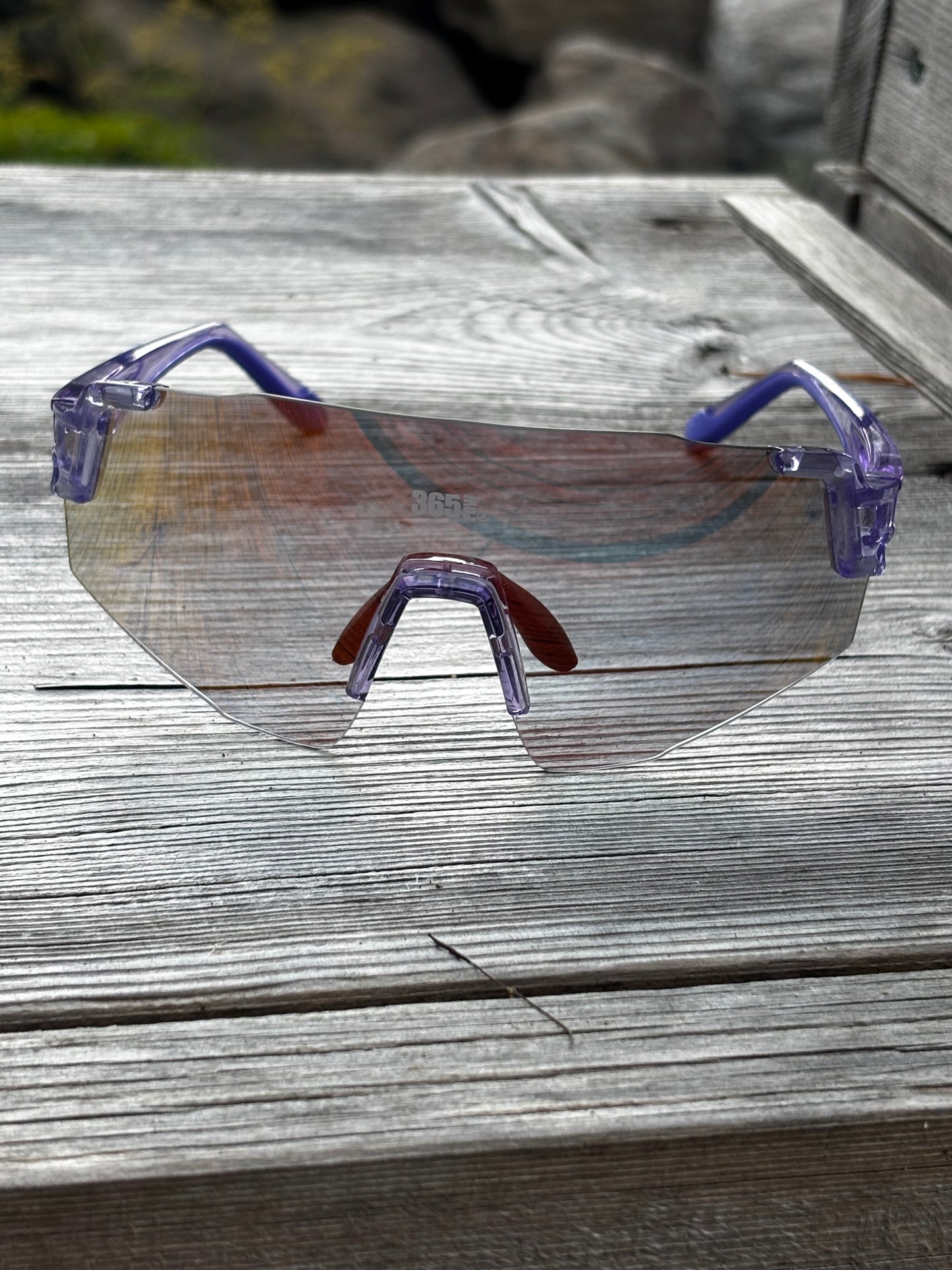 365pow-RVNCH Photochromic sunglasses / Purple